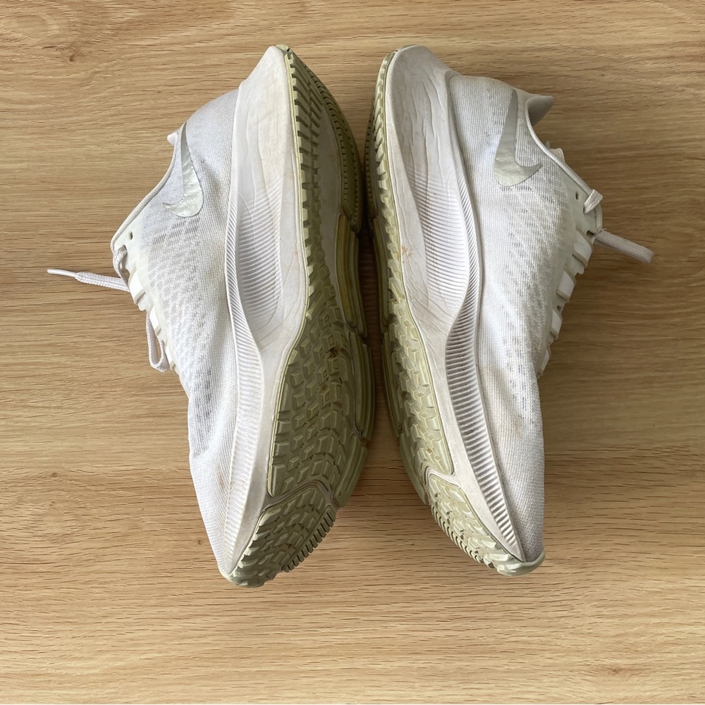 Nike Womens Air Zoom Pegasus 37 BQ9647-101 White Running Shoes Sneakers Size 7.5 - Picture 8 of 9